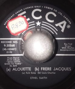 Alternative view of Ethel Smith - Valentine (7") (Very Good Plus (VG+))