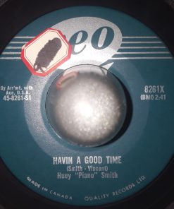 Alternative view of Huey "Piano" Smith - Havin A Good Time / We Like Birdland (7") (Very Good Plus (VG+))