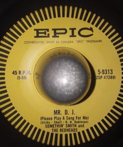 Alternative view of Somethin' Smith & The Redheads - That's Togetherness / Mr. D. J. (Please Play A Song For Me) (7", Single) (Very Good Plus (VG+))
