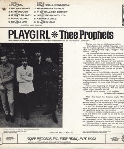 Alternative view of Thee Prophets - Playgirl (LP, Album) (Mint (M))