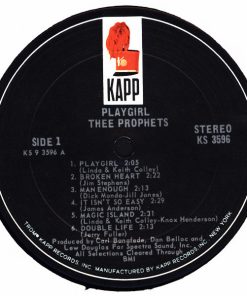 Thee Prophets - Playgirl (LP, Album) (Mint (M)) - Image 3