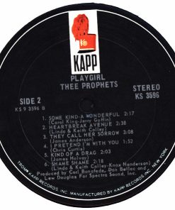 Thee Prophets - Playgirl (LP, Album) (Mint (M)) - Image 4