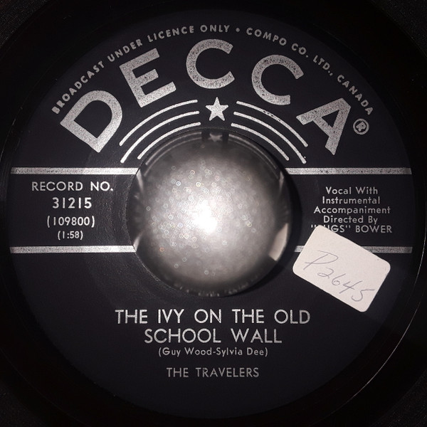 The Travelers (6) - Cadwallader 00002 (7") (Very Good Plus (VG+)) - Image 2