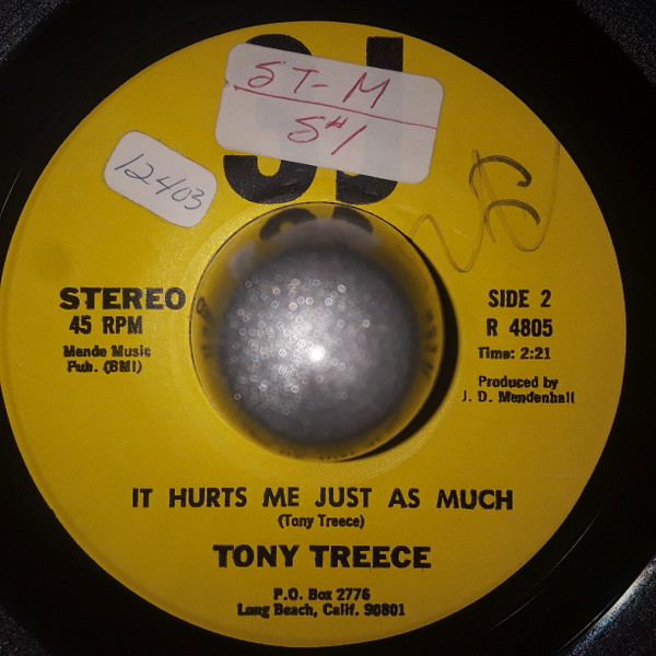 Tony Treece & Florence Davis (4) - Who's Foolin' Who (7", Single, Rai) (Very Good Plus (VG+)) - Image 2