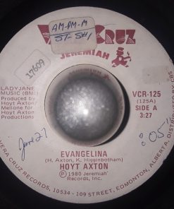 Hoyt Axton - Evangelina / So Hard To Give It All Up (7") (Very Good Plus (VG+))