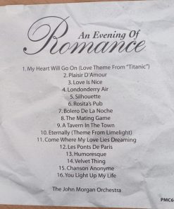 Alternative view of John Morgan Orchestra - An Evening Of Romance (CD) (Near Mint (NM or M-))