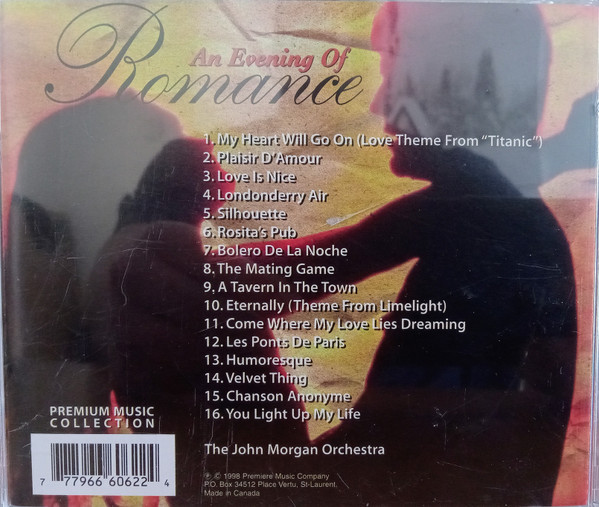 John Morgan Orchestra - An Evening Of Romance (CD) (Near Mint (NM or M-)) - Image 4