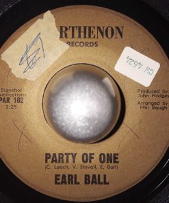 Alternative view of Earl Ball - Second And San Antone' (7", Single) (Very Good (VG))