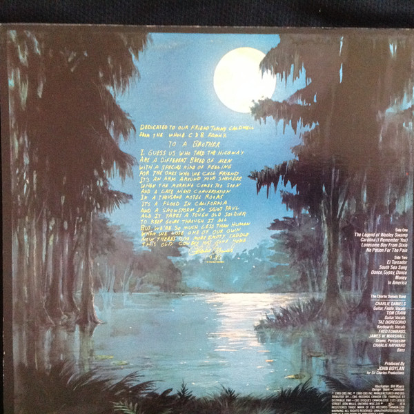 The Charlie Daniels Band - Full Moon (LP, Album) (Mint (M)) - Image 2