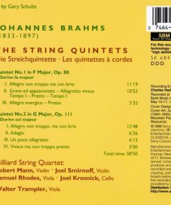 Alternative view of Johannes Brahms - Juilliard String Quartet, Walter Trampler - Die Streichquintette / The String Quintets (CD, Album) (Near Mint (NM or M-))