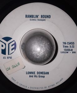 Alternative view of Lonnie Donegan - Pick A Bale O' Cotton / Ramblin' Round  (7", Single) (Very Good (VG))