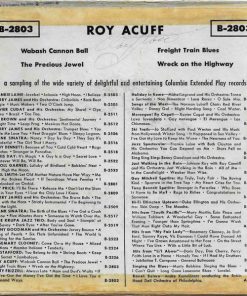 Alternative view of Roy Acuff - Wabash Cannon Ball (7", EP) (Very Good Plus (VG+))