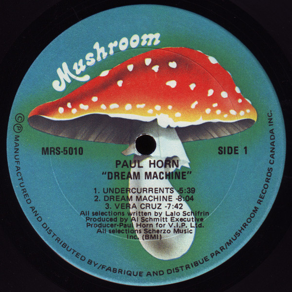Paul Horn - Dream Machine (LP, Album) (Mint (M)) - Image 3