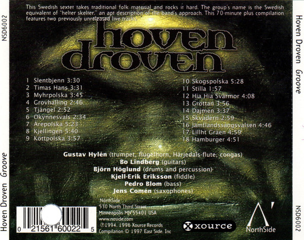 Hoven Droven - Groove (CD, Comp) (Near Mint (NM or M-)) - Image 2