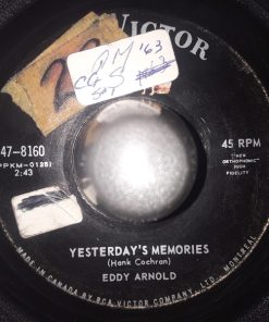 Alternative view of Eddy Arnold - Lonely Balladeer / Yesterday's Memories (7", Single) (Good Plus (G+))