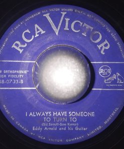 Alternative view of Eddy Arnold - It Took A Miracle / I Always Have Someone To Turn To (7") (Very Good (VG))