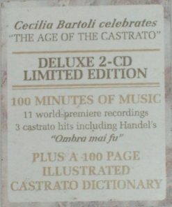 Alternative view of Cecilia Bartoli, Il Giardino Armonico, Giovanni Antonini - Sacrificium (2xCD, Dlx, Ltd) (Near Mint (NM or M-))