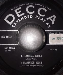 Alternative view of Red Foley - Salty Dog Rag (7", EP) (Very Good Plus (VG+))