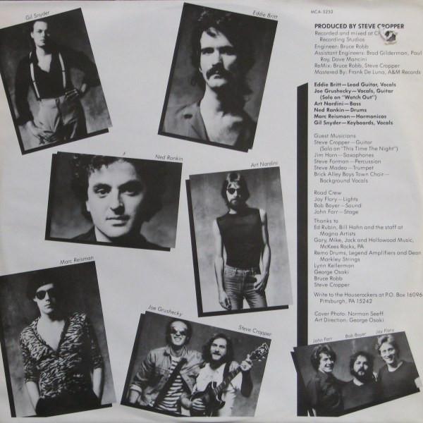 Iron City Houserockers - Blood On The Bricks (LP, Album) (Mint (M)) - Image 5