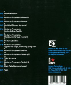 Alternative view of Benjamin Broening, Duo Runedako -  Recombinant Nocturnes (CD, Album) (Mint (M))