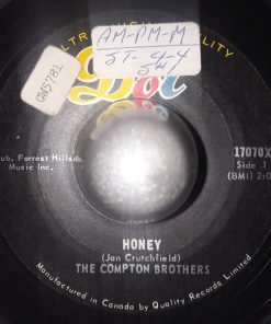 The Compton Brothers - Honey / Poor Side Of Town (7", Single) (Very Good Plus (VG+))