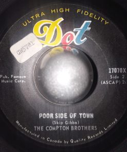 Alternative view of The Compton Brothers - Honey / Poor Side Of Town (7", Single) (Very Good Plus (VG+))
