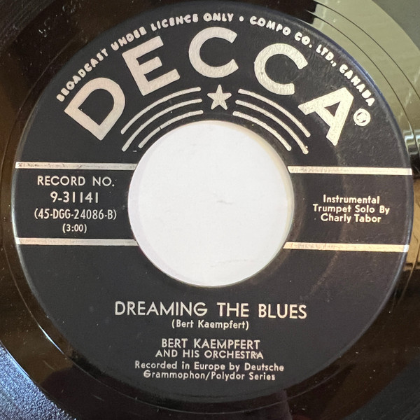 Bert Kaempfert & His Orchestra - Wonderland By Night = Wunderland Bei Nacht (7", Single) (Near Mint (NM or M-)) - Image 2
