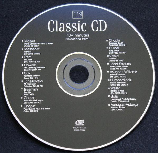 Various - Classic CD 119 - Music Of Ice And Snow (CD, Comp) (Near Mint (NM or M-)) - Image 3