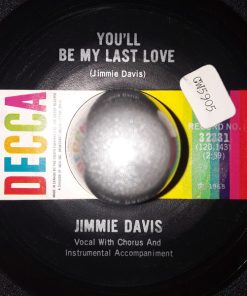 Alternative view of Jimmie Davis - Bury Me Beneath The Willow / You'll Be My Last Love (7") (Very Good Plus (VG+))