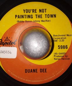 Alternative view of Duane Dee - Before The Next Teardrop Falls / You're Not Painting The Town (7", Single) (Very Good Plus (VG+))