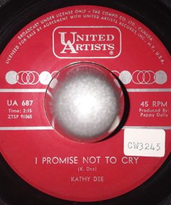 Kathy Dee - I Promise Not To Cry / Don't Leave Me Lonely Too Long (7") (Very Good (VG))