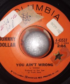 Alternative view of Johnny Dollar - Stop The Start (Of Tears In My Heart) (7") (Good Plus (G+))
