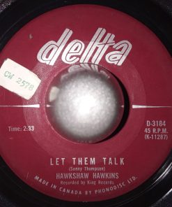 Alternative view of Hawkshaw Hawkins - Bad News Travels Fast (7", Single) (Very Good Plus (VG+))