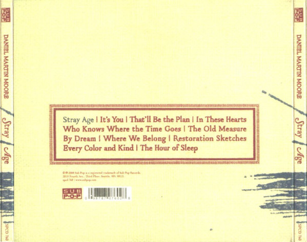 Daniel Martin Moore - Stray Age (CD, Album) (Near Mint (NM or M-)) - Image 2