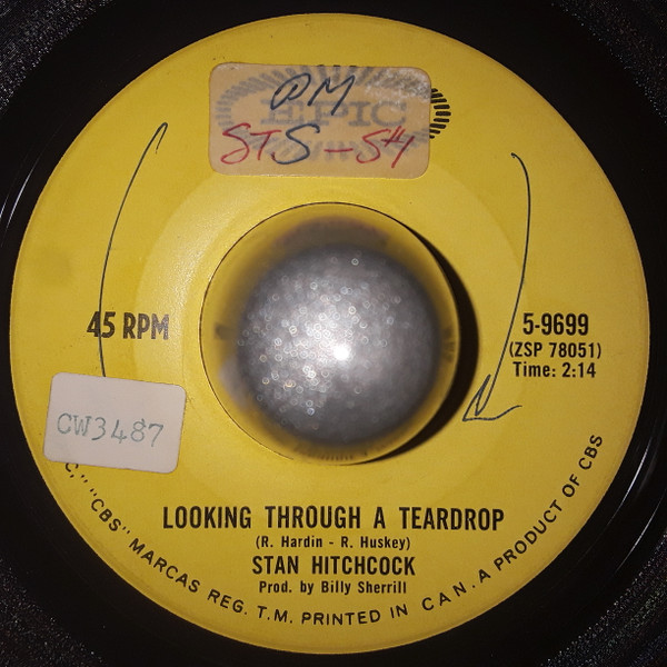 Stan Hitchcock - Ole Bad (7") (Very Good (VG)) - Image 2