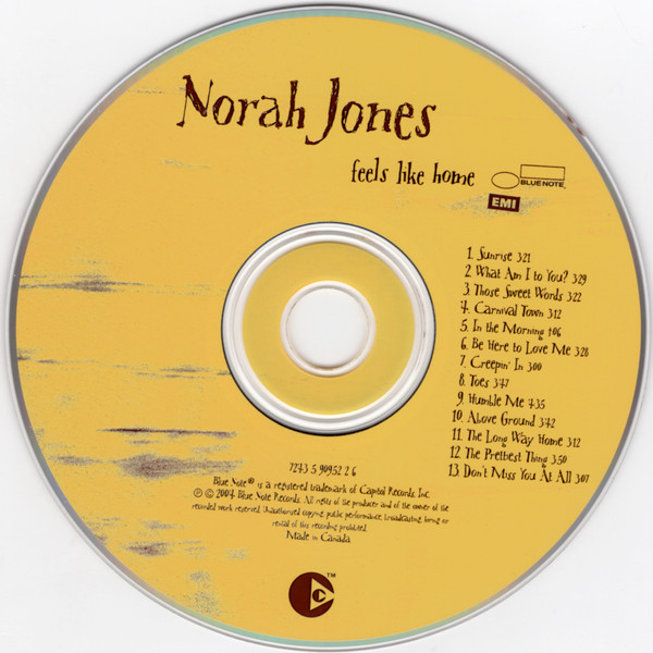 Norah Jones - Feels Like Home (CD, Album, Copy Prot.) (Mint (M)) - Image 3