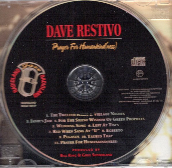 David Restivo - Prayer For Humankind(Ness) (CD, Album) (Near Mint (NM or M-)) - Image 3