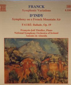 César Franck, Gabriel Fauré, Vincent d'Indy | François-Joël Thiollier, National Symphony Orchestra Of Ireland, Antonio De Almeida - French Music For Piano & Orchestra (CD, CD ) (Near Mint (NM or M-))