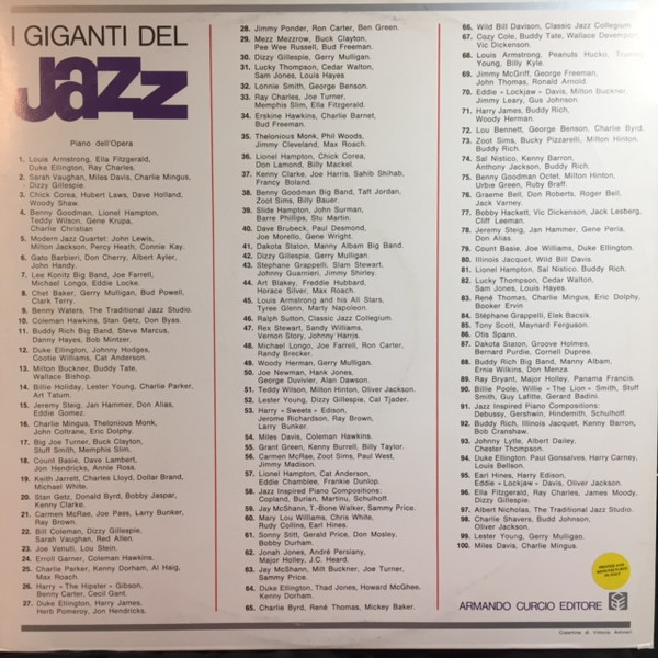 Joe Newman, Hank Jones, George Duvivier, Alan Dawson - I Giganti Del Jazz Vol. 50 (LP, Album, Gat) (Mint (M)) - Image 2