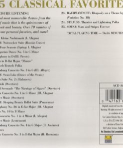 Alternative view of Various - 25 Classical Favorites (CD, Comp) (Near Mint (NM or M-))