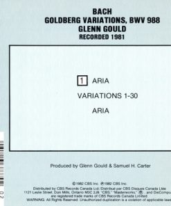 Alternative view of Johann Sebastian Bach - Glenn Gould - The Goldberg Variations (CD, Album) (Near Mint (NM or M-))