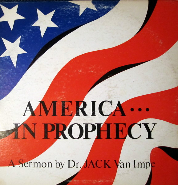 Jack Van Impe - America In Prophecy (LP) (Mint (M))