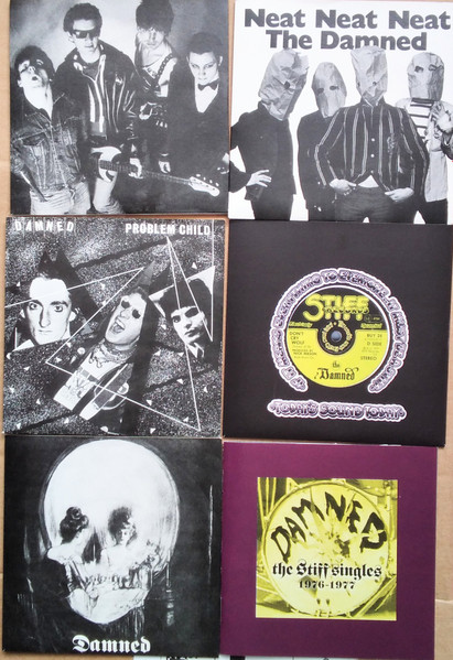 The Damned - The Stiff Singles 1976-1977 (Box, Comp + CD, Single, RE + CD, Single, RE + CD, ) (Near Mint (NM or M-)) - Image 4