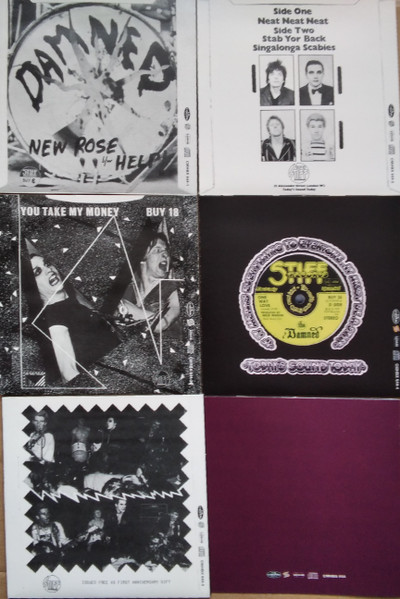 The Damned - The Stiff Singles 1976-1977 (Box, Comp + CD, Single, RE + CD, Single, RE + CD, ) (Near Mint (NM or M-)) - Image 5
