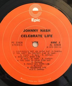 Johnny Nash - Celebrate Life (LP, Album, San) (Mint (M)) - Image 3