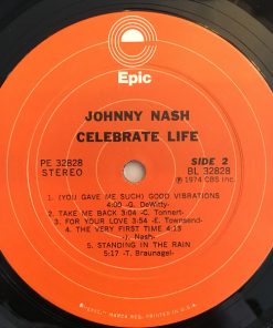 Johnny Nash - Celebrate Life (LP, Album, San) (Mint (M)) - Image 4