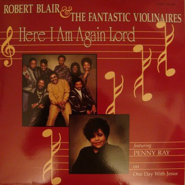 Robert Blair & The Violinaires - Here I Am Again Lord (LP) (Mint (M))