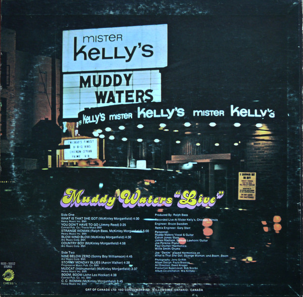 Muddy Waters - Live (LP, Album) (Mint (M)) - Image 2