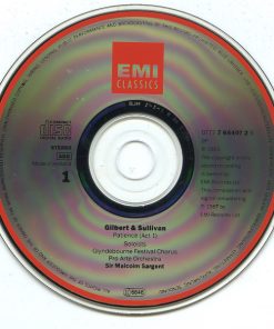 Gilbert & Sullivan, Sir Malcolm Sargent - Patience Etc. (2xCD, Album, RE, RM) (Near Mint (NM or M-)) - Image 3