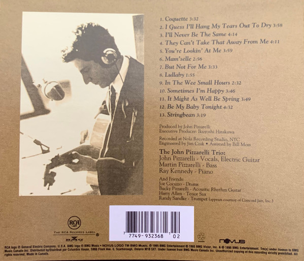 John Pizzarelli - After Hours (CD, Album) (Near Mint (NM or M-)) - Image 2